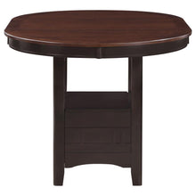 Lavon - Oval Extension Counter Dining Table - Light Chestnut