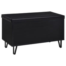 Brixton 2-door Padded Entryway Shoe Storage Bench – Black