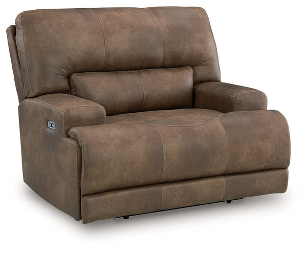 Beckley Place Power Recliner With Adjustable Headrest Earth