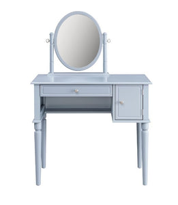Rabila - Vanity Set - Cream Fabric & Gray