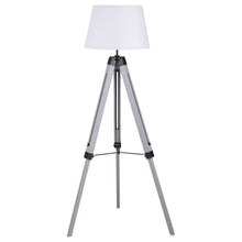 Dayton 56-inch Empire Shade Metal Tripod Floor Lamp – Grey