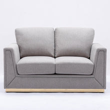 Valin - Loveseat - Gray Linen