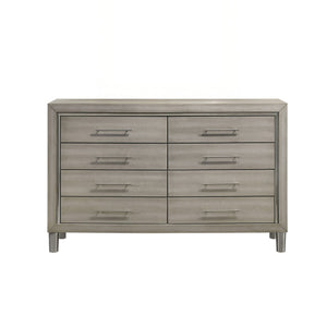Lennox - 8 Drawer Dresser - Gray