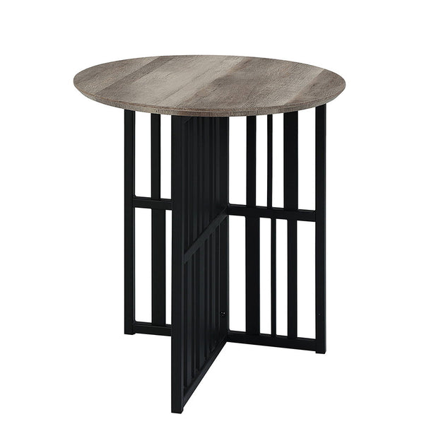Zudora Coffee Table Antique Oak & Black
