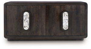 Elliston - Espresso Brown - Accent Cabinet