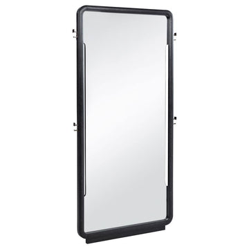 Leandro - 76" Full Length Floor Mirror - Burnished Black