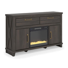 Brazen Valley - TV Stand With Fireplace Option