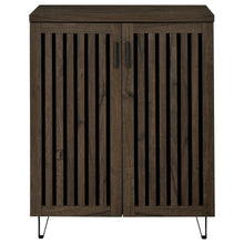 Brixton 2-door Entryway Shoe Storage Cabinets – Smoked Oak