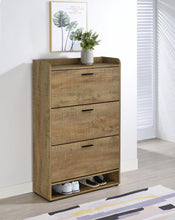 Denia 3-tier Engineered Wood Shoe Cabinet – Mango