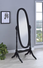 Foyet Wood Adjustable Full Length Cheval Mirror – Black