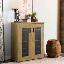 Bristol 5-shelf Engineered Wood Shoe Cabinet – Golden Oak