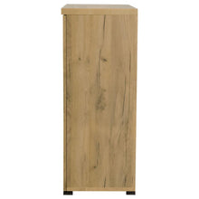 Bristol 5-shelf Engineered Wood Shoe Cabinet – Golden Oak