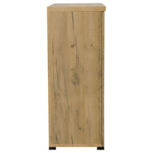 Bristol 5-shelf Engineered Wood Shoe Cabinet – Golden Oak