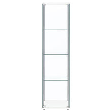 Bellatrix - 4-Shelf Clear Glass Curio Cabinet