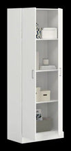 Alara White 23.5"W Double Door Storage Cabinet