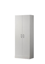 Alara White 23.5"W Double Door Storage Cabinet