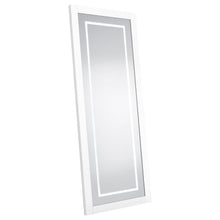 Nordio 72-inch LED Tempered Full Length Floor Mirror – White