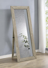 Cadence Tempered Glass Full Length Mirror – Grey Washed Oak