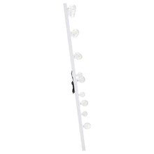 Zayan 32 x 71 Inch Floor Mirror LED Lighting – White High Gloss