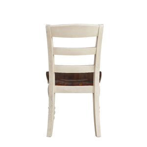 Britta - Side Chair (Set of 2) - Walnut & White Washed