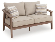 Harmony Headlands - Loveseat With Cushion - Natural / Gray