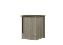 Nyla 16" Gray Oak End Table, Side Table, Nightstand