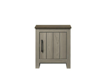 Nyla 16" Gray Oak End Table, Side Table, Nightstand