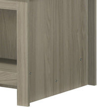 Nyla 43" Gray Oak Coffee Table