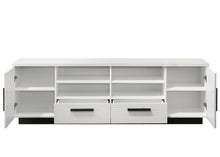 Matilda 70.5" White Finish TV Stand