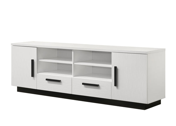Matilda 70.5" White Finish TV Stand