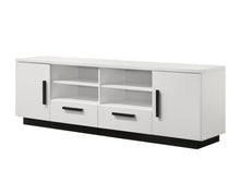 Matilda 70.5" White Finish TV Stand