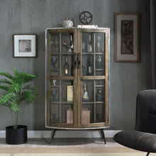 Brancaster - 68" Cabinet - Oak & Aluminum