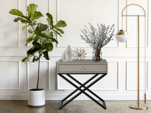 Koda 23"W Taupe Wooden End Side Table Nightstand