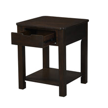 Flora Dark Brown End Table