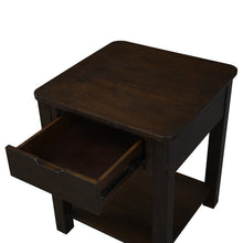 Flora Dark Brown End Table