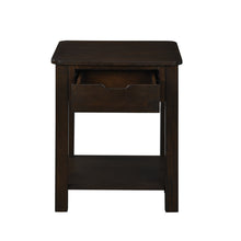 Flora Dark Brown End Table