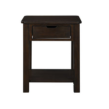 Flora Dark Brown End Table