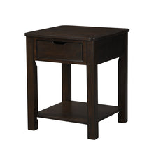 Flora Dark Brown End Table