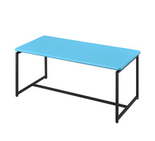GT 3 Piece Blue Carbon Fiber Wrap 39.5" Coffee Table and End Table Set