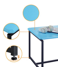 GT 3 Piece Blue Carbon Fiber Wrap 39.5" Coffee Table and End Table Set