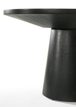Jasper 21" 3-Piece Ebony Black Arm Chairs and Console Table Set