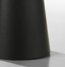 Jasper Ebony Black 22" Round End Table