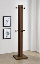Rikkie Engineered Wood Coat Rack – Walnut
