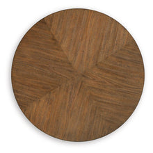 Chadworth - Round Cocktail Table - Medium Brown