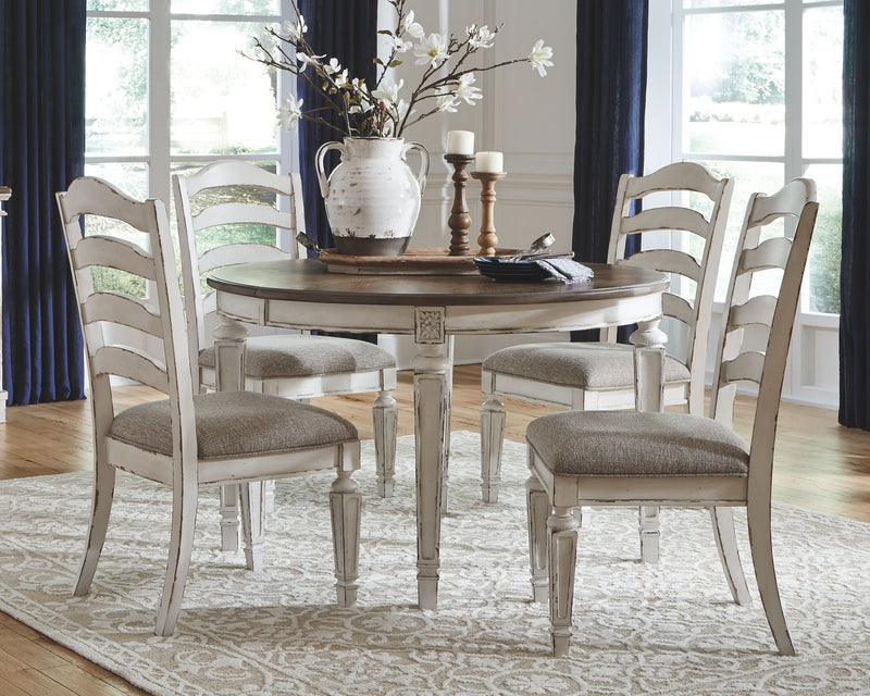 Realyn - Oval Dining Table Set complete set