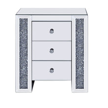 Noralie - Accent Table - Mirrored - 26"