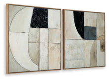 Bexlen - Tan / Taupe / Black - Wall Art Set (Set of 2)
