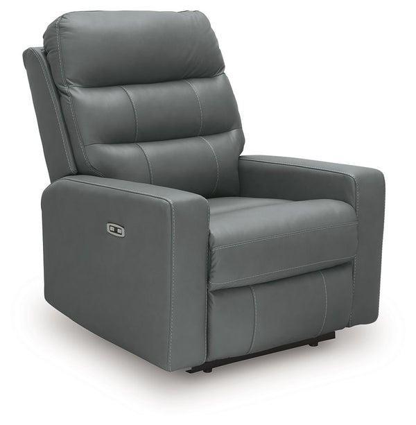 Pennacle Pier Power Recliner With Adjustable Headrest