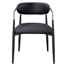Jaramillo - Arm Chair (Set of 2) - Black Leatherette