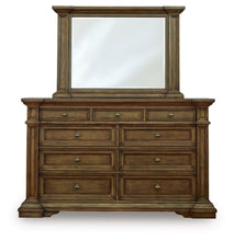 Frantanna - 3 Pc. - Queen Panel Bed, Dresser And Mirror - Brown